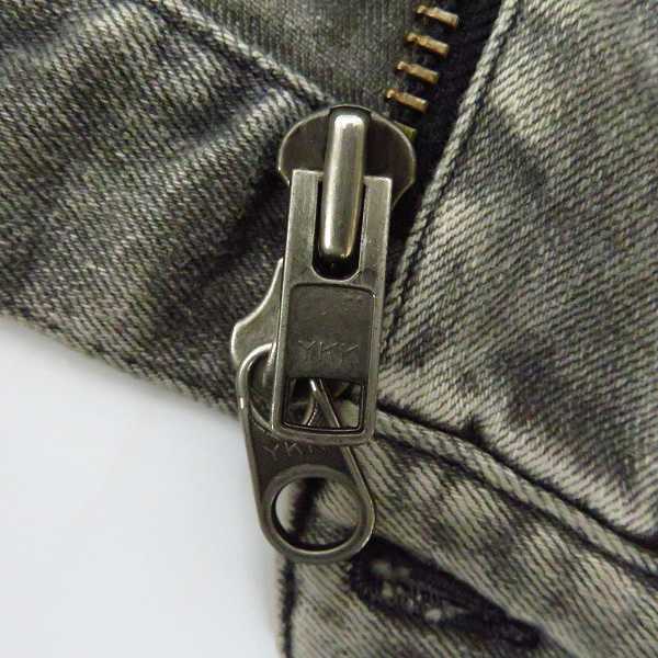 実際に弊社で買取させて頂いたL.G.B./ルグランブルー ダブルデニムライダース GR-1/M 2KB0107/1の画像 7枚目