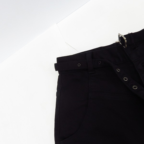 実際に弊社で買取させて頂いたHYSTERICS/ヒステリックス ストレッチデニム ベルト付ハイウエストスリムパンツ 05191AP04/27の画像 7枚目