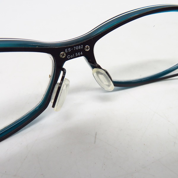 実際に弊社で買取させて頂いたSPEC ESPACE/スペックエスパス 度入り メガネ/眼鏡 ヒンジレスフレーム ES-7082の画像 4枚目