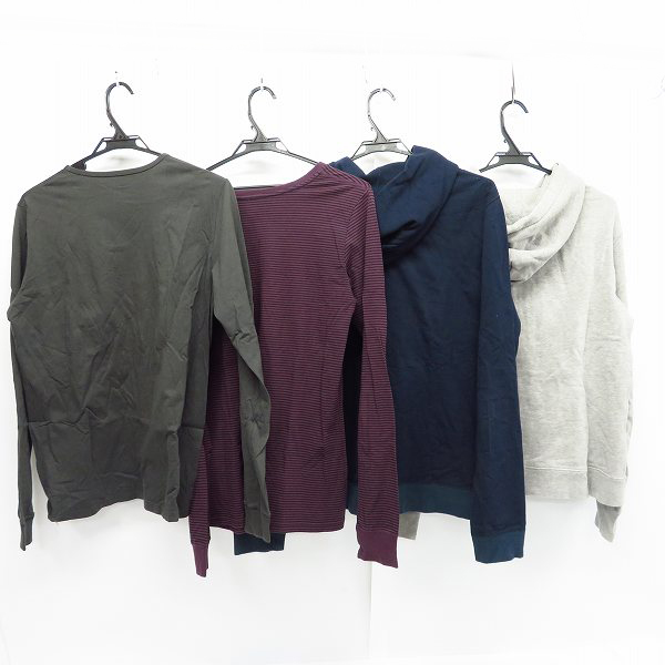 実際に弊社で買取させて頂いたFACTOTUM/ファクトタム ロングスリーブ/長袖 カットソー/パーカー/フーディー/48 4点セットの画像 1枚目