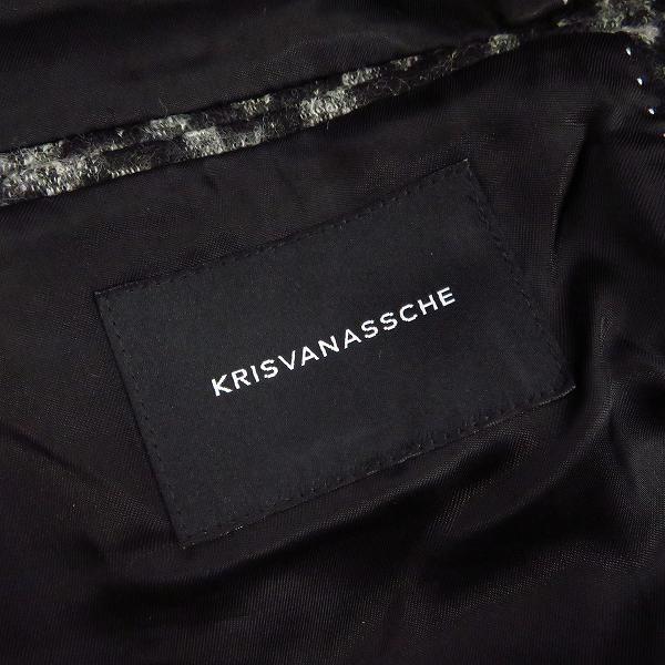 実際に弊社で買取させて頂いたKRISVANASSCHE/クリスヴァンアッシュ ダブル ジャケット ワッペン/48の画像 2枚目