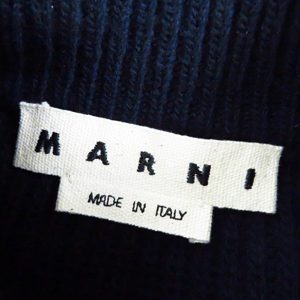 実際に弊社で買取させて頂いたMARNI/マルニ ノースリーブ タートルネック セーター/46の画像 2枚目