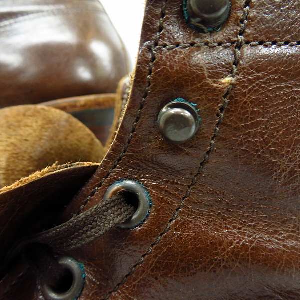 実際に弊社で買取させて頂いたWHITE'S BOOTS/ホワイツブーツ SEMI-DRESS/セミドレス レースアップレザーブーツ Size：10Dの画像 6枚目