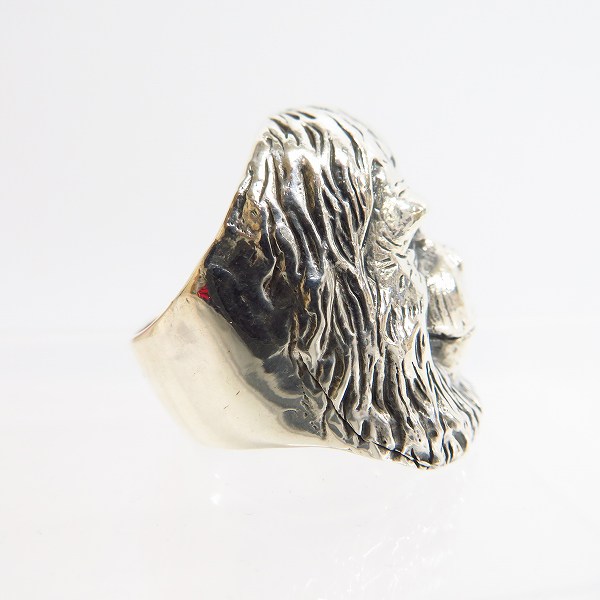 実際に弊社で買取させて頂いたCRAZY PIG×A BATHING APE/クレイジーピッグ×アベイシングエイプ 猿の惑星 リング 19号の画像 4枚目