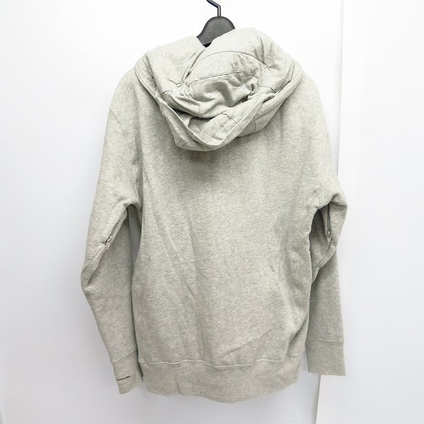 実際に弊社で買取させて頂いたHEAD PORTER PLUS×fragment design×BURTON ジップアップパーカー グレー/XSの画像 1枚目