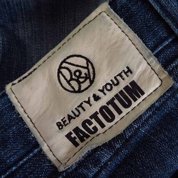 実際に弊社で買取させて頂いたFACTOTUM//ファクトタム デニムパンツ/ストレートパンツ等 30/31/48 5点セット の画像 2枚目