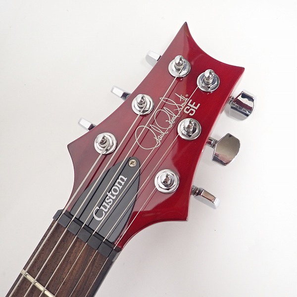 実際に弊社で買取させて頂いた★Paul Reed Smith/PRS/ポールリードスミス SE Custom 24 エレキギター 純正ギグケース付きの画像 1枚目