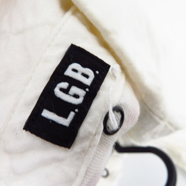 実際に弊社で買取させて頂いたLGB/ルグランブルー/エルジービー シワ加工 長袖シャツ ホワイト SHIRT-G/M 91059/2の画像 3枚目