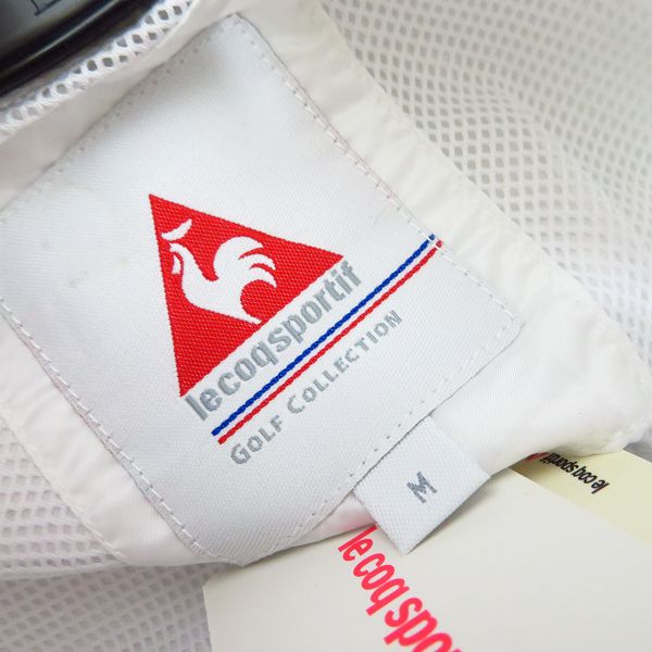 実際に弊社で買取させて頂いた【未使用】le coq sportif/ルコックスポルティフ GOLF COLLECTION ブルゾン QGL6144  Mの画像 2枚目