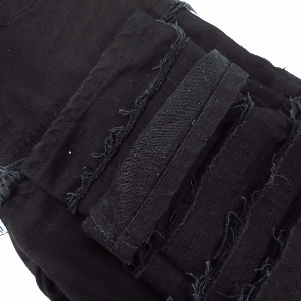 実際に弊社で買取させて頂いたDIESEL BLACK GOLD/ディーゼル ブラック ゴールド ブレイドパネル デニムパンツ TYPE-2813-X 00S4TU BG929/W28の画像 8枚目