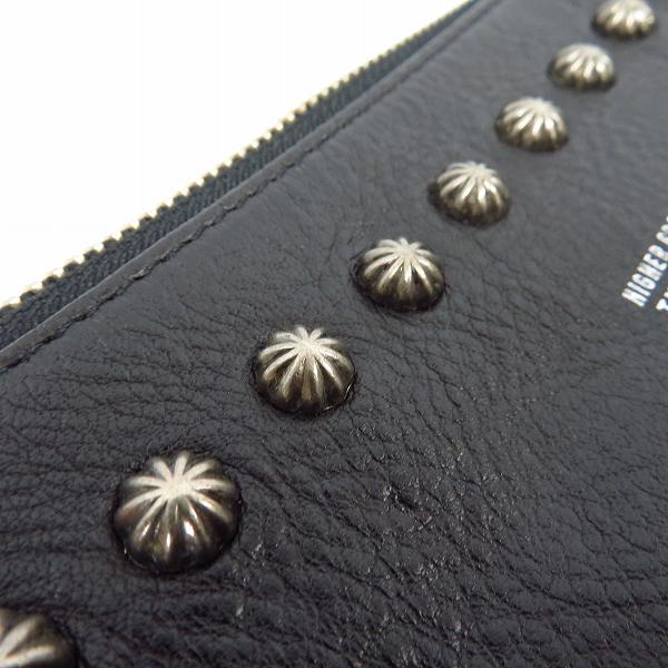 実際に弊社で買取させて頂いた【未使用】CRIMIE/クライミー JACK STUDS CLUTCH BAG/スタッズクラッチバッグ C1G3-AC02の画像 5枚目