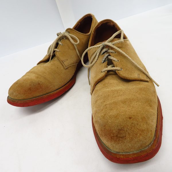 実際に弊社で買取させて頂いたAllen Edmonds/アレンエドモンズ スエード プレーントゥレザーシューズ/11.5