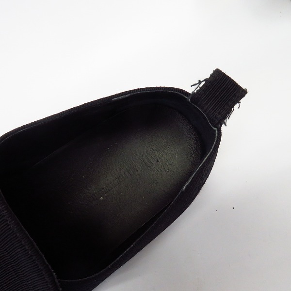 実際に弊社で買取させて頂いたANN DEMEULEMEESTER/アンドゥムルメステール スリッポン ブラック/43の画像 4枚目