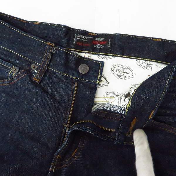 実際に弊社で買取させて頂いたTHE CRIMIE/クライミー TARONZIP デニムパンツ 日本製/30の画像 5枚目