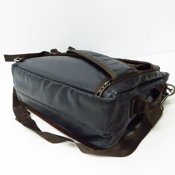 実際に弊社で買取させて頂いたmaster-piece/マスターピース  レザーハンドル  ブリーフケースの画像 3枚目