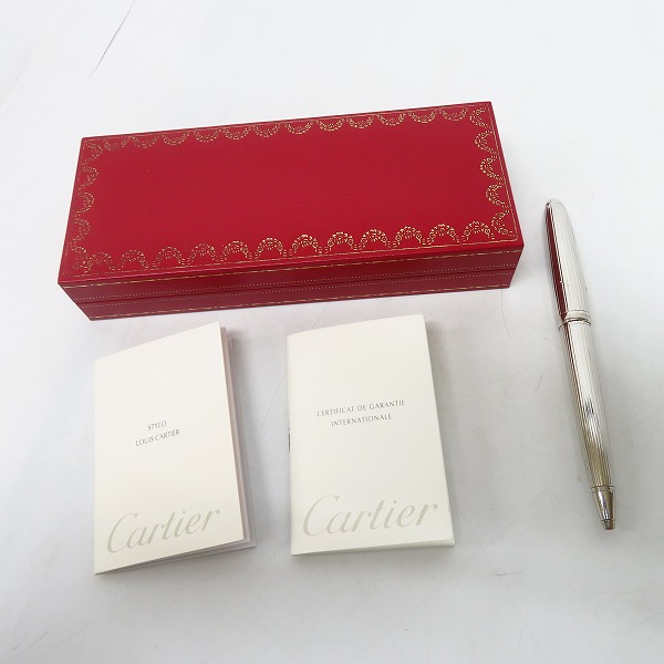 実際に弊社で買取させて頂いた【ギャラ付】Cartier/カルティエ ルイ 回転式 ボールペンの画像 8枚目