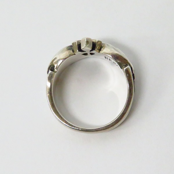 実際に弊社で買取させて頂いたDEAL DESIGN/ディールデザイン クラウン スカル リング 15号の画像 5枚目