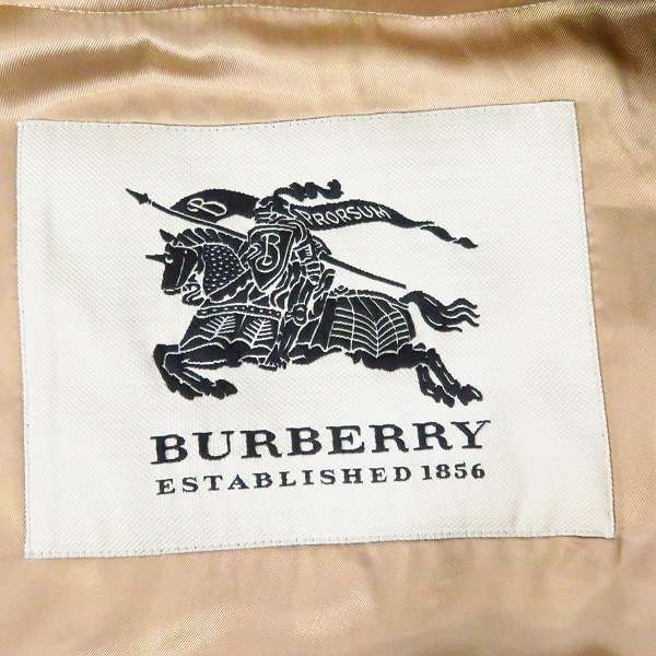 実際に弊社で買取させて頂いたBURBERRY/バーバリー ライナー付き ロングトレンチコート/50 の画像 2枚目