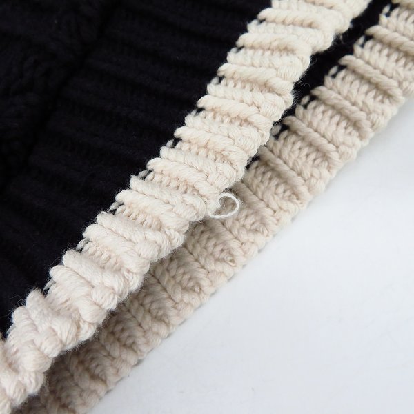 実際に弊社で買取させて頂いたGOODENOUGH/グッドイナフ ケーブルニット プルオーバーパーカー/Sの画像 4枚目