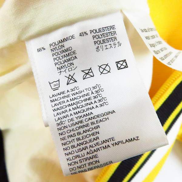 実際に弊社で買取させて頂いたDIESEL/ディーゼル Rua Da Utopia ユートピア刺繍 ナイロンジャケット Lの画像 3枚目