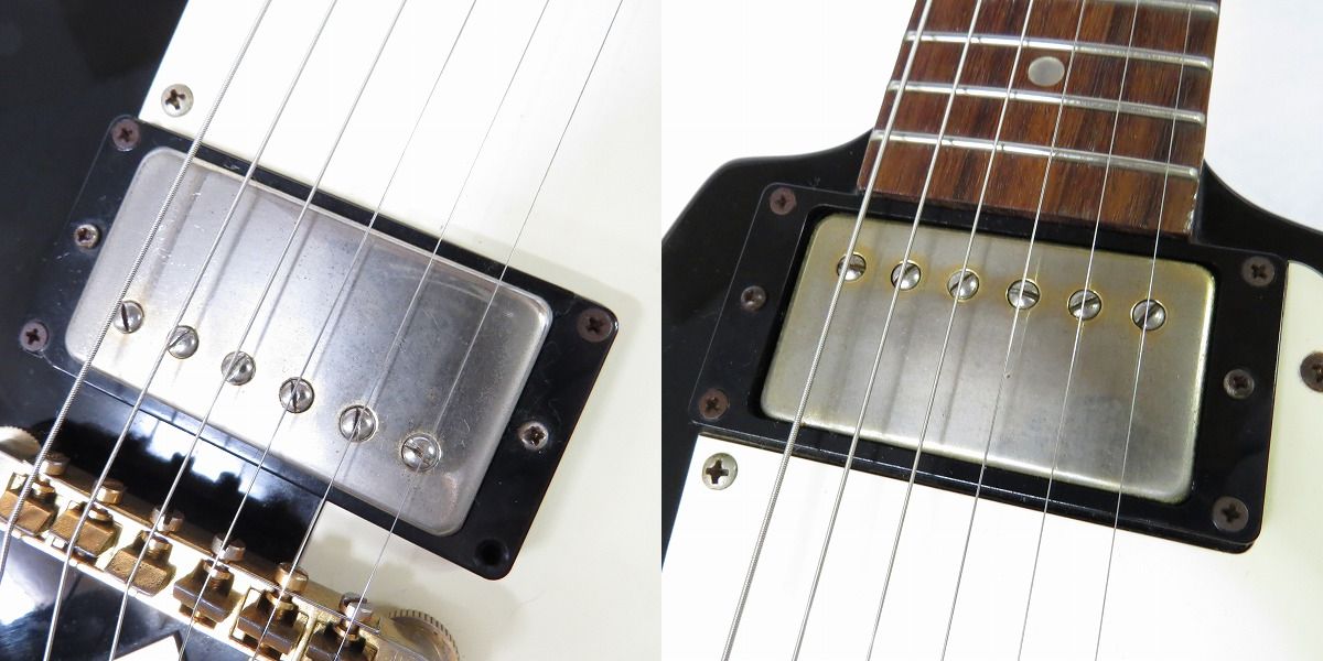 実際に弊社で買取させて頂いた★Brian by Bacchus フライングVタイプ エレキギターの画像 3枚目