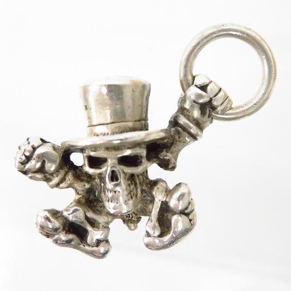 実際に弊社で買取させて頂いたCRAZY PIG/クレイジーピッグ チーキーゴメス スカル ペンダント/トップ