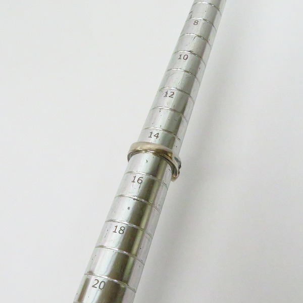 実際に弊社で買取させて頂いたDEAL DESIGN/ディールデザイン クラウン スカル リング 15号の画像 7枚目