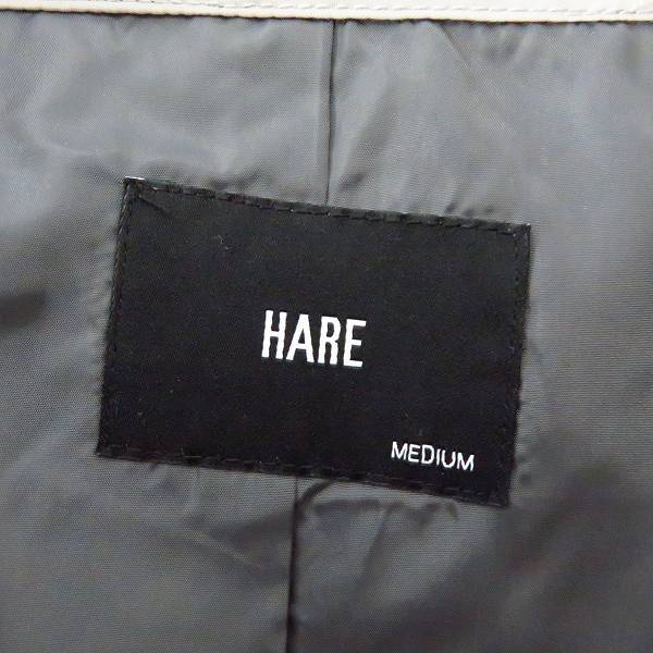 実際に弊社で買取させて頂いたHARE/ハレ ナイロン ジップ ジャケット/Mの画像 2枚目