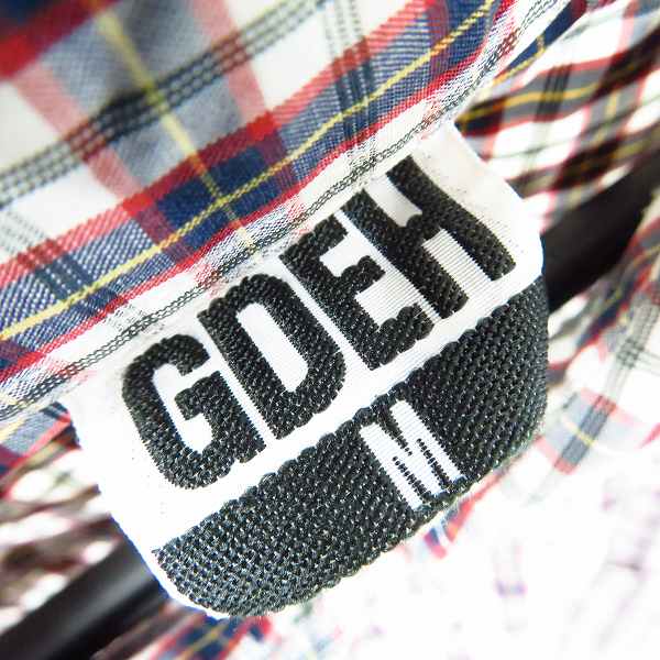 実際に弊社で買取させて頂いたGOOD ENOUGH/GDEH/グッドイナフ ラグラン チェックシャツ/Mの画像 2枚目