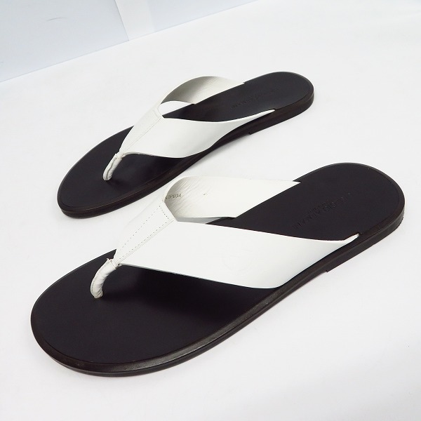 実際に弊社で買取させて頂いたGIORGIO ARMANI/ジョルジオアルマーニ  レザー サンダル X2P034 7の画像 3枚目