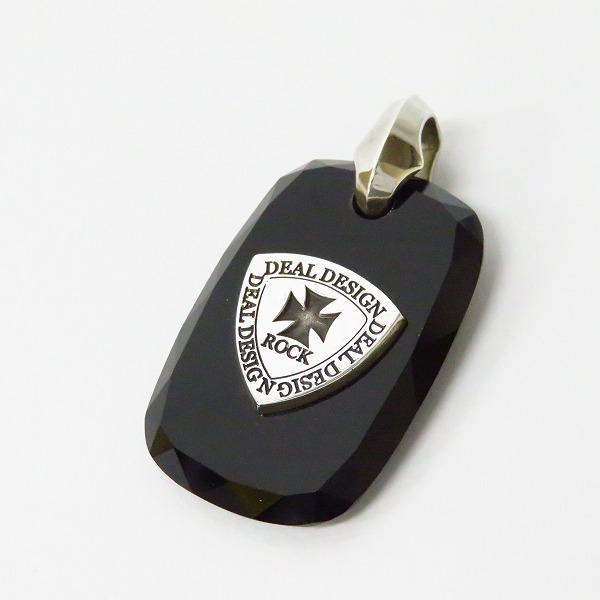 実際に弊社で買取させて頂いたDEAL DESIGN/ディールデザイン レタードピックプレート ペンダントトップ