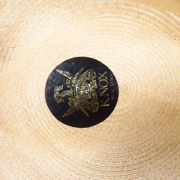 実際に弊社で買取させて頂いたCA4LA/カシラ KNOX NEWYORK  リネンハットの画像 8枚目