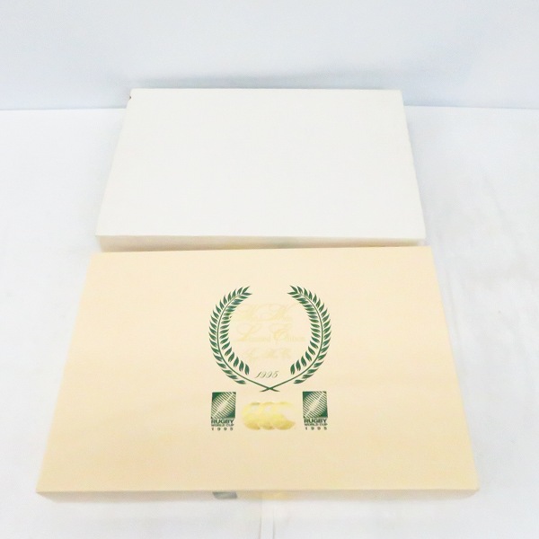 実際に弊社で買取させて頂いた【証明書付き】CANTERBURY/カンタベリー ラグビーワールドカップ 1995年 ラガーシャツ L 420/500の画像 7枚目
