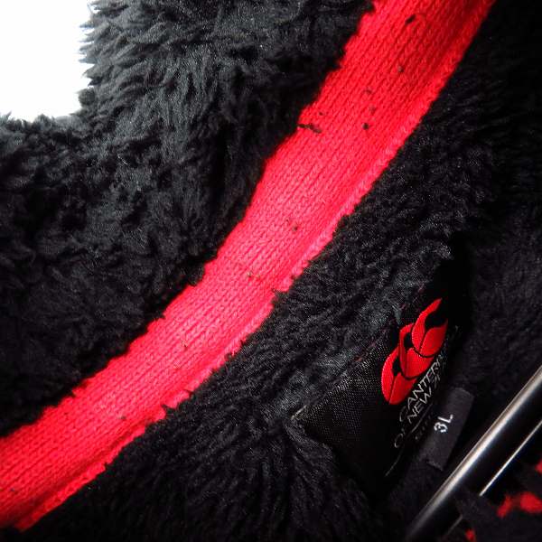 実際に弊社で買取させて頂いたCANTERBURY OF NEW ZEALAND/カンタベリーオブニュージーランド ハーフジップボアブルゾン 3Lの画像 4枚目