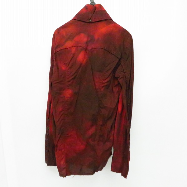 実際に弊社で買取させて頂いたL.G.B./ルグランブルー Damage processing long sleeves shirt ダメージ加工 長袖シャツ SHIRT-G/STD/M IADIAT/1の画像 1枚目
