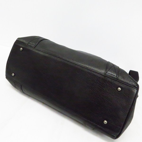 実際に弊社で買取させて頂いたBURBERRY/バーバリー ショルダーバック レザー 裏地チェックの画像 2枚目