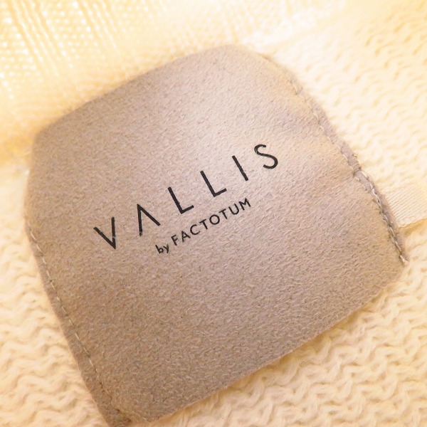 実際に弊社で買取させて頂いたVALLIS by FACTOTUM/ヴァリスバイファクトタム ウール ニット セーター 05090432/46の画像 2枚目