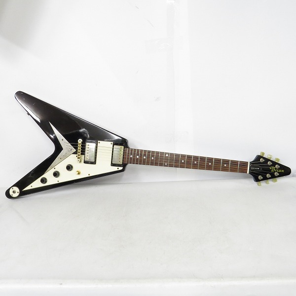実際に弊社で買取させて頂いた★Brian by Bacchus フライングVタイプ エレキギター