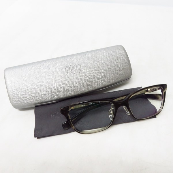 実際に弊社で買取させて頂いた999.9/フォーナインズ ネオプラスチックフレーム 眼鏡/アイウェア NP-25の画像 5枚目