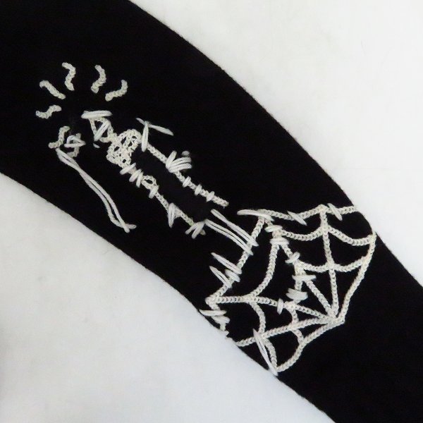 実際に弊社で買取させて頂いたDIESEL BLACK GOLD/ディーゼル ブラック ゴールド エンブロイダリー プルオーバーニット KLATO 00S58Q BGRCQ/Sの画像 6枚目