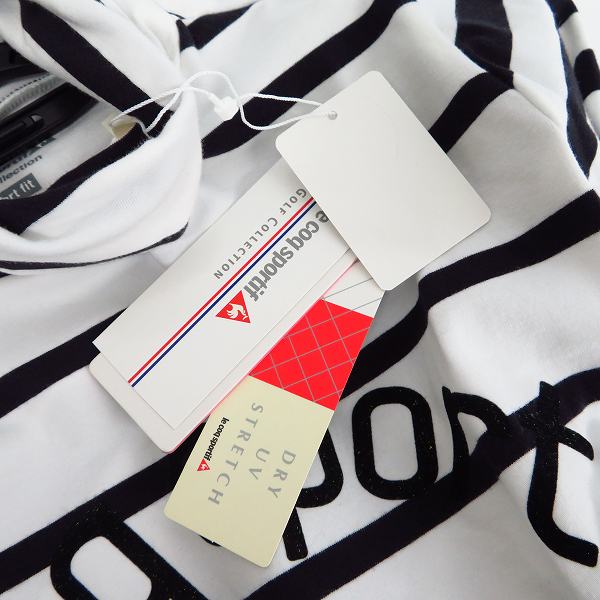 実際に弊社で買取させて頂いた【未使用】le coq sportif/ルコックスポルティフ GOLF COLLECTION 長袖ハイネックシャツ QGL1295 Mの画像 5枚目