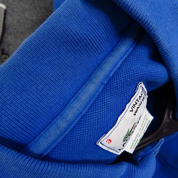 実際に弊社で買取させて頂いたLACOSTE/ラコステ プルオーバー コットンニット/ポロシャツ 4点セットの画像 5枚目