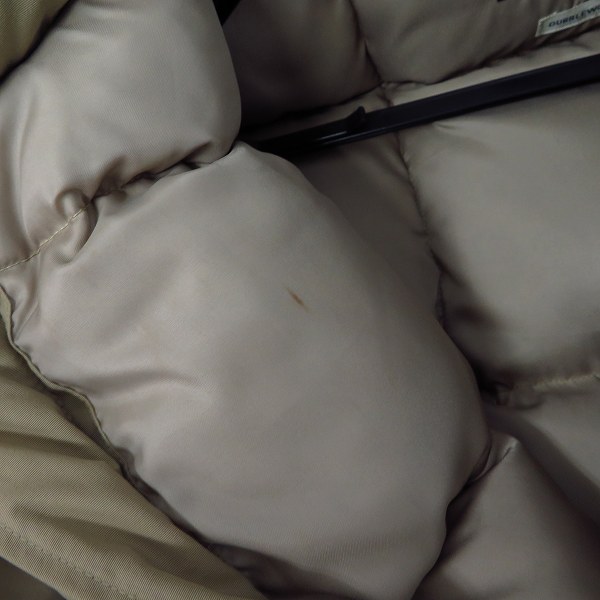 実際に弊社で買取させて頂いたDUBBLEWORKS/ダブルワークス フード付きジャケット ベージュ/Lの画像 3枚目