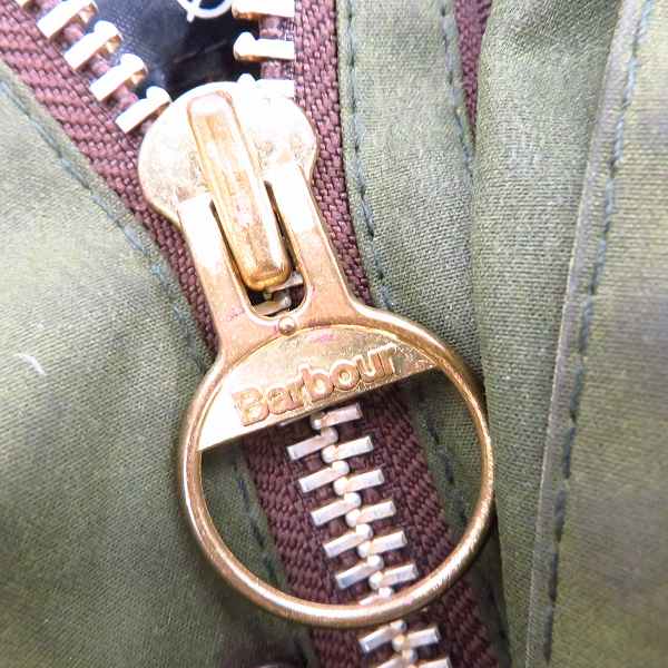 実際に弊社で買取させて頂いたBARBOUR/バブアー BEAUFORT/ビューフォート オイルドジャケット/C42の画像 6枚目