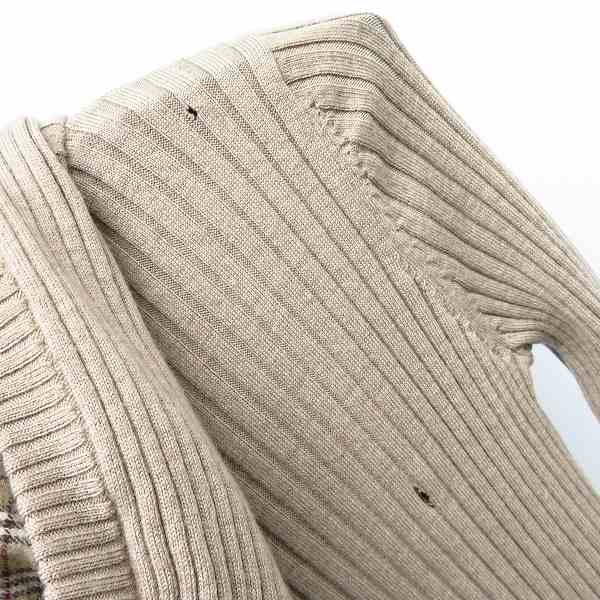 実際に弊社で買取させて頂いたBURBERRY BLUE LABEL/バーバリーブルーレーベル ジップアップ パーカーカーディガン  E1N23-274-40/38の画像 6枚目