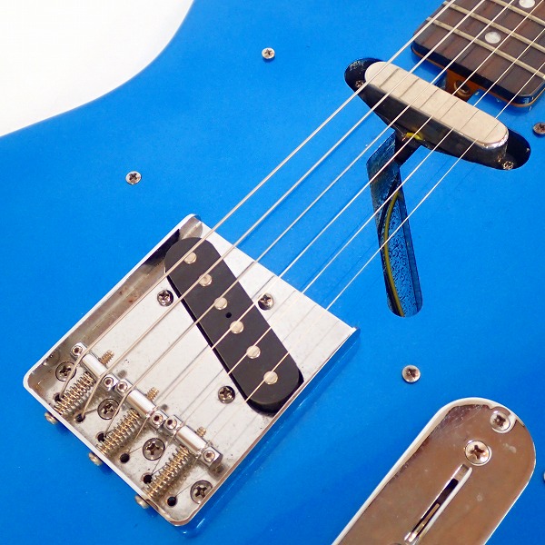 実際に弊社で買取させて頂いた★Bacchus/バッカス UNIVERSE SERIES テレキャスター タイプ メタリックブルー エレキギターの画像 4枚目