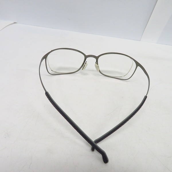 実際に弊社で買取させて頂いたSPEC ESPACE/スペックエスパス 度入り メガネ/眼鏡 ヒンジレスフレーム ES-6095の画像 3枚目