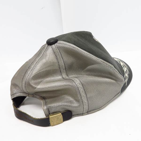 実際に弊社で買取させて頂いたBACKBONE/バックボーン レザーキャップ メッシュの画像 2枚目