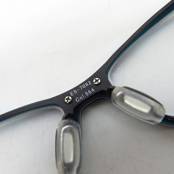 実際に弊社で買取させて頂いたSPEC ESPACE/スペックエスパス 度入り メガネ/眼鏡 ヒンジレスフレーム ES-7082の画像 6枚目