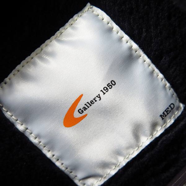 実際に弊社で買取させて頂いたGallery1950/ギャラリー1950 内ボア コットン ジャケット ブラック/MEDの画像 2枚目